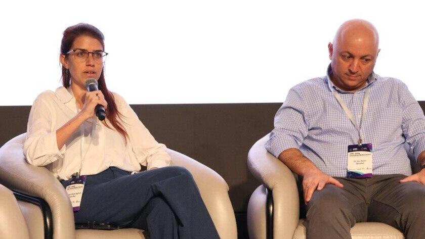Dr. Guy Rozen and Dr. Inbar Nardi Agmon, senior cardiologist at Sheba (Photo: Sheba Medical Center) ד"ר גיא רוזן וד"ר ענבר נרדי אגמון, קרדיולוגית בכירה בשיבא