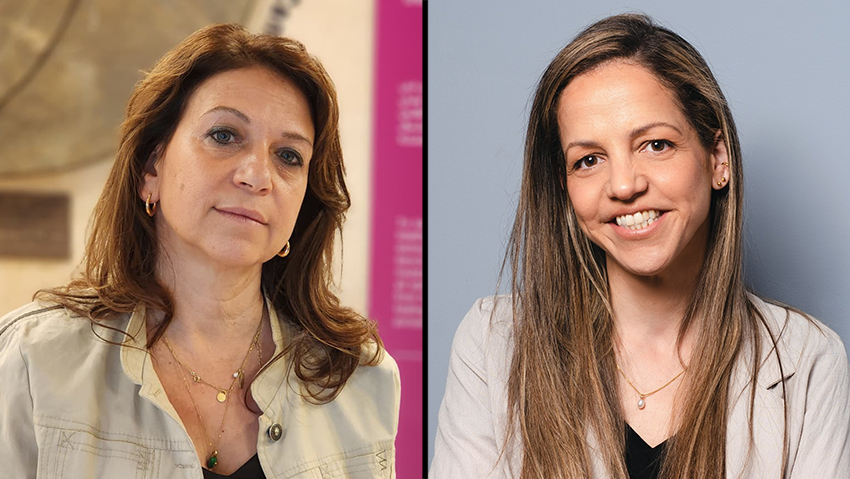 Liat Ariel and Dr. Adi Lavi Rotenberg (Photo: Rambam Health Care Campus) מימין: ד"ר עדי לביא רוטנברג וליאת אריאל