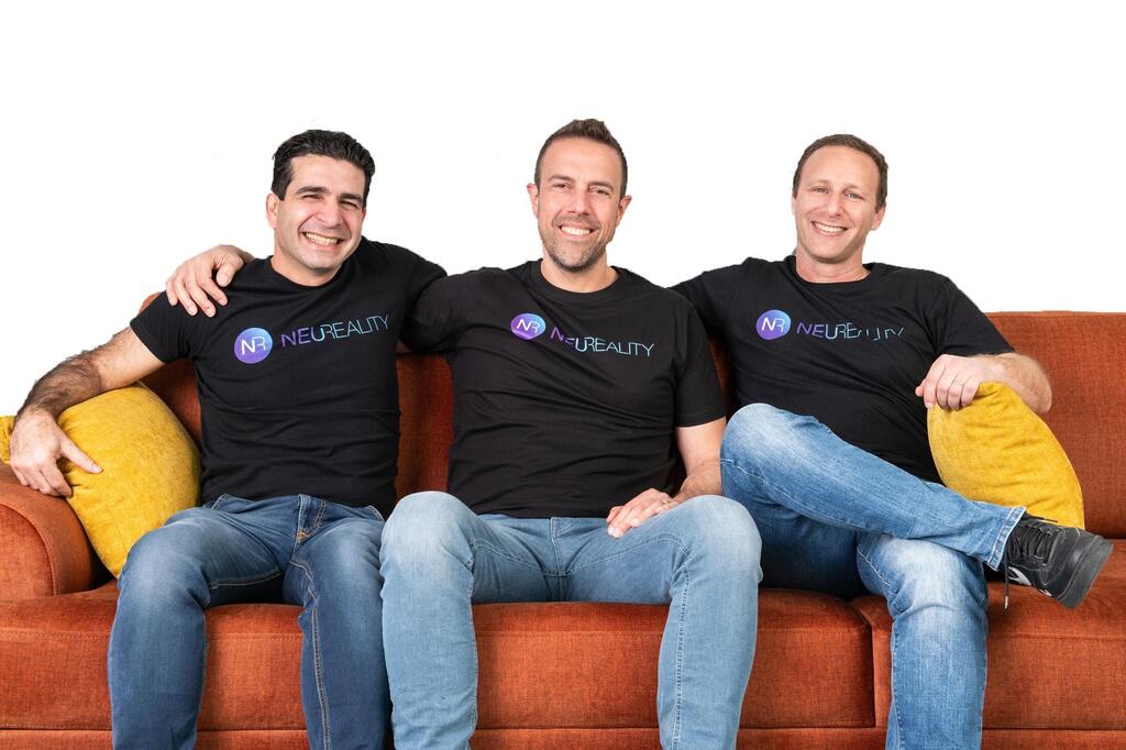 NeuReality founders Yossi Kisus, Moshe Tanach and Zvika Shmueli 