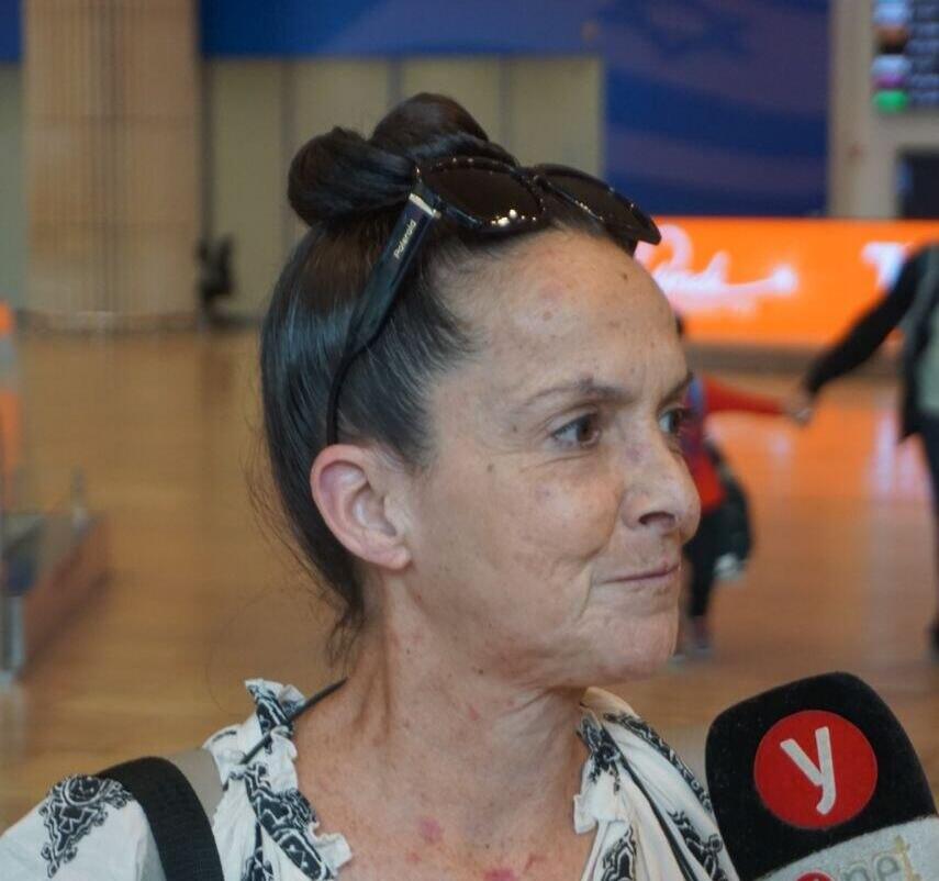 קרנית ווינברגר, הגיעה לארץ במיוחד ע"מ להצביע בבחירות לכנסת ה 26