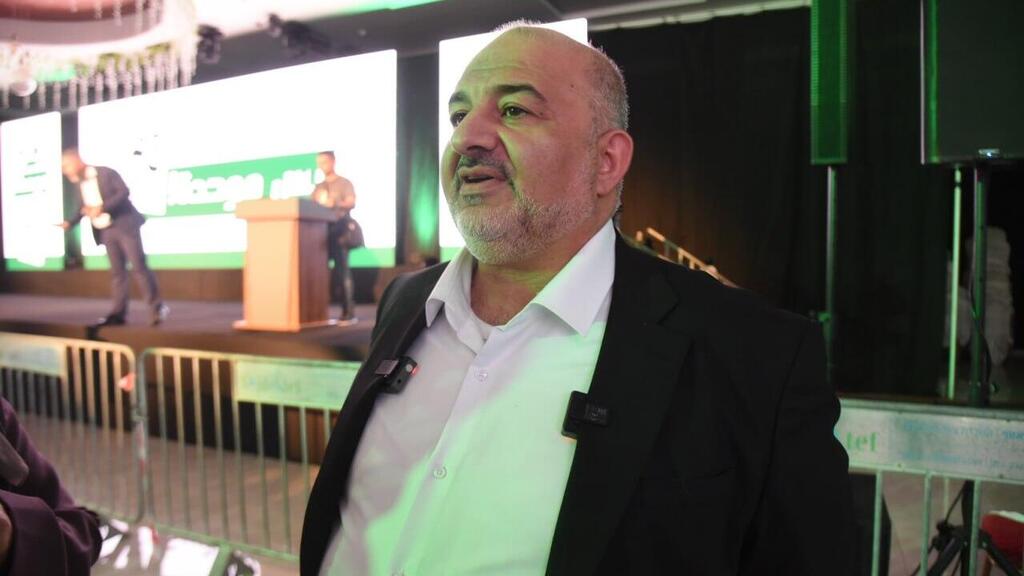 Mansour Abbas, head of the Rqa'am party (Photo: Avihu Shapira) מנסור עבאס
