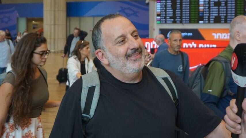אסף יוסף, הגיע לארץ במיוחד ע"מ להצביע בבחירות לכנסת ה 26