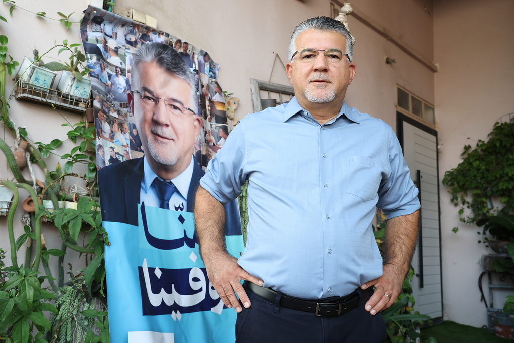 Joint List leader Yousef Jabareen (Photo: Elad Gershgorn) יוסף ג'בארין, יו"ר הרשימה המשותפת