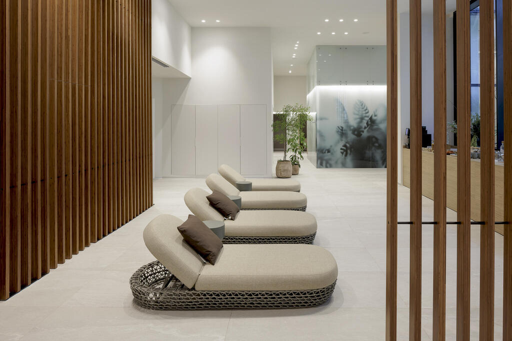 The wellness complex at SEA ONE offers a tranquil setting for relaxation and personal care (Photo: Eran Turgeman) The wellness complex at SEA ONE offers a tranquil setting for relaxation and personal care