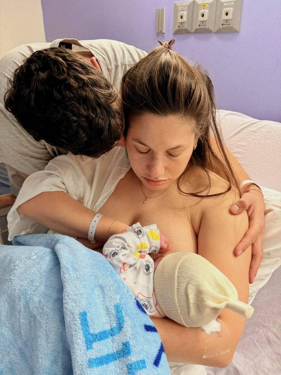 יובל מאור ומעיין דיין, הורים טריים (צילום: אינסטגרם) יובל מאור