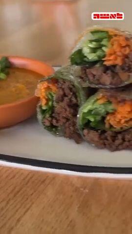 טעם של חופשה: ספרינג רולס תאילנדיים עם בשר