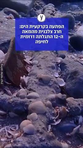 חרב צלבנית התגלתה דרומית לחיפה