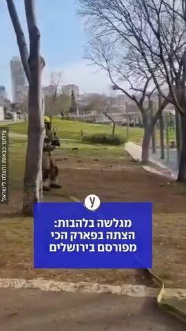 הצתה בגן סאקר