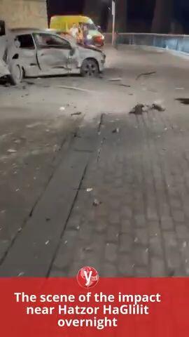 Strike Hatzor Haglilit overnight