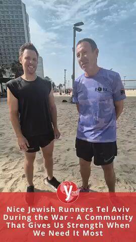 Nice Jewish Runners Tel Aviv During the War - A Community That Gives Us Strength When We Need It Most