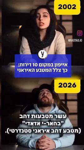 אייפון במקום 10 דירות: כך צלל המטבע האיראני