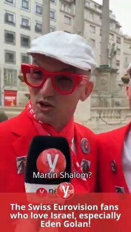The Swiss Eurovision fans who love Israel