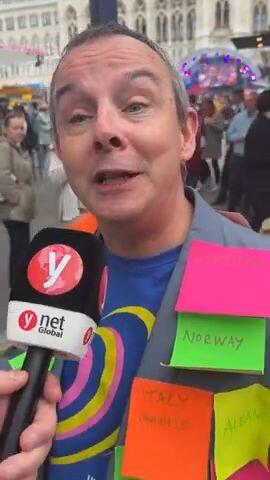 Eurovision fans in Vienna share support for Israel’s entry&nbsp;