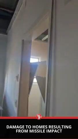  damage to homes resulting from  missile impact