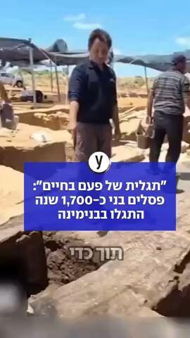 "תגלית של פעם בחיים": פסלים בני כ-1,700 שנה התגלו בבנימינה
