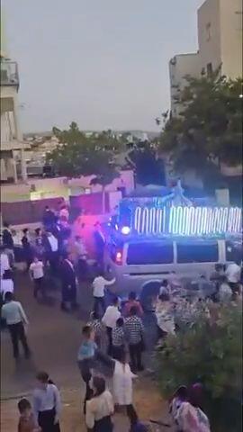 קבלת הפנים לכבוד העריק החרדי ששוחרר מהכלא הצבאי