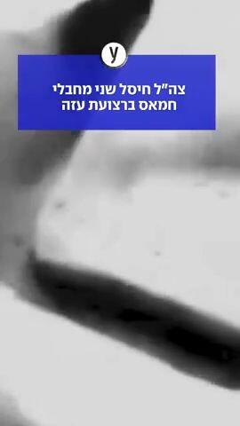 צה"ל חיסל שני מחבלי חמאס ברצועת עזה
