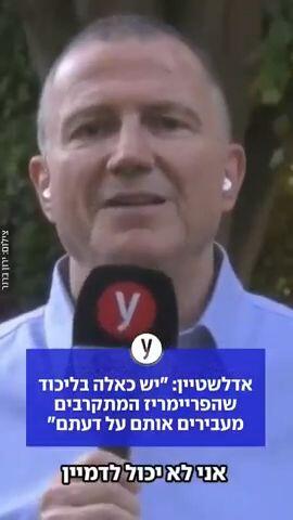 אדלשטיין: "יש כאלה בליכוד שהפריימריזמעבירים אותם על דעתם"