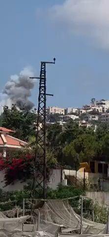 Israeli Air Force strikes in southern Lebanon&nbsp;
