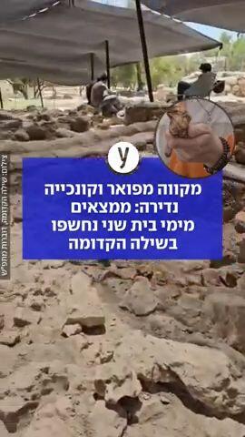 מקווה מפואר וקונכייה נדירה: ממצאים מימי בית שני נחשפו בשילה הקדומה