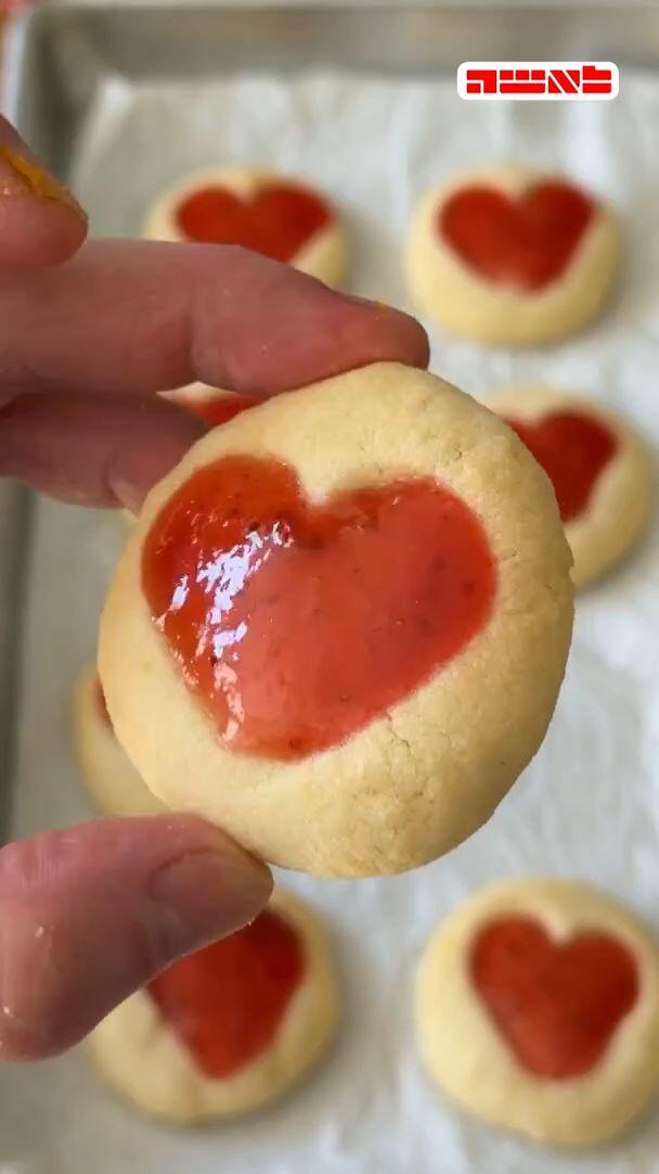 Heart shaped cookies