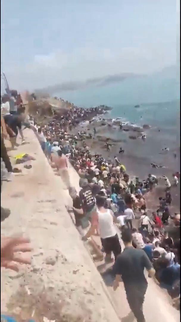The rush into Ceuta&nbsp;