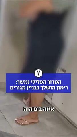 הטרור הפלילי נמשך: רימון הושלך בבניין מגורים