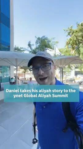 Daniel brings his aliyah journey to ynet Global
