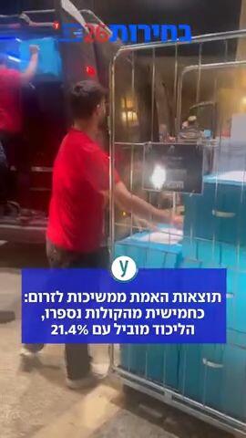 תוצאות האמת ממשיכות לזרום: כחמישית מהקולות נספרו, הליכוד מוביל עם 21.4%