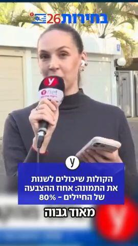 הקולות שיכולים לשנות את התמונה: אחוז ההצבעה של החיילים - 80% 