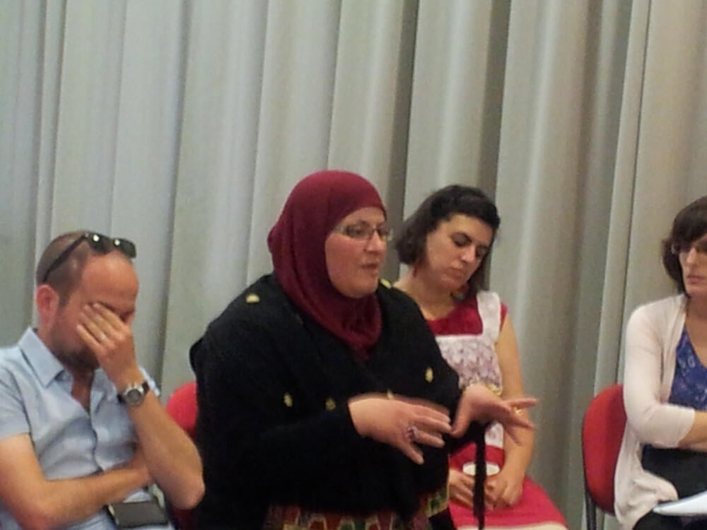 Ghadir Hani (Photo: Tani Goldstein) Ghadir Hani