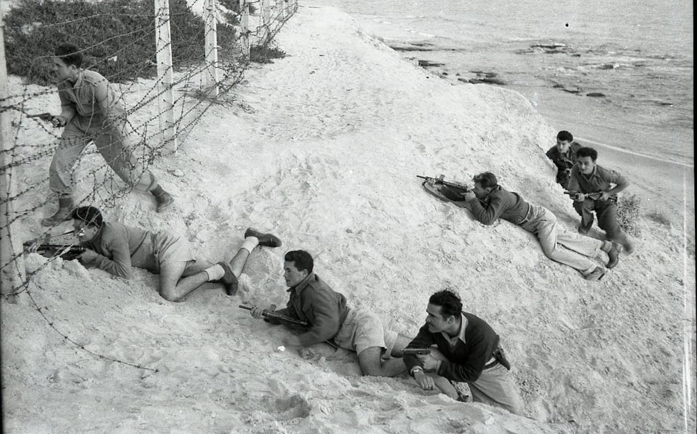 Israeli soldiers training during the War of Independence, 1948 (Photo: State archives) Israeli soldiers training during the War of Independence, 1948