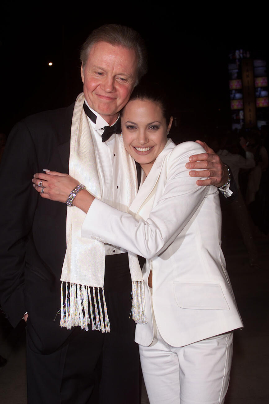 Voight and his daughter Angelina Jolie 