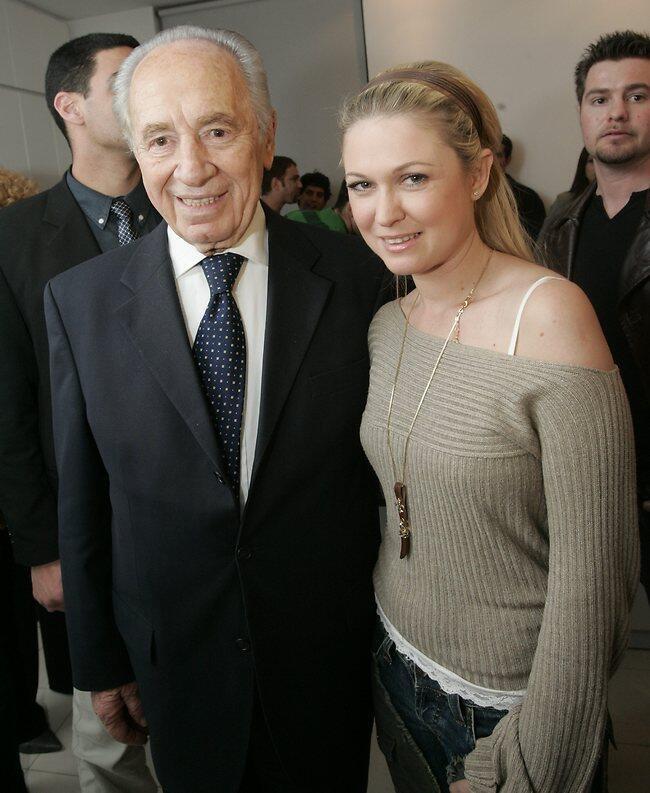 2007: באירוע לכבוד ביקורה בארץ של השחקנית ז'ולייט בינוש