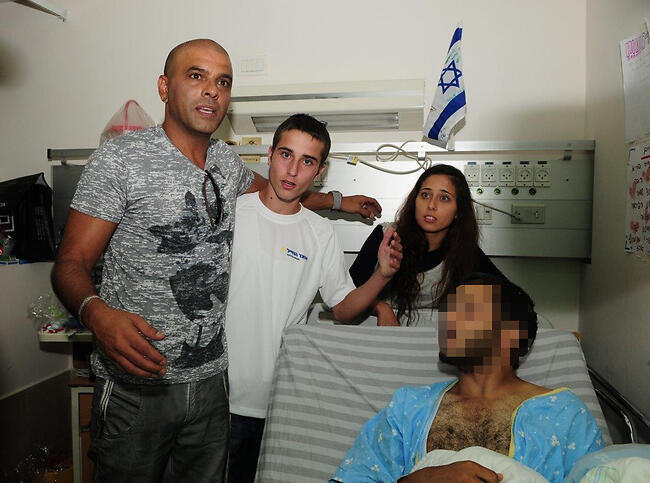 חזק ואמץ, שומר ישראל! (צילום: הרצל יוסף) חזק ואמץ, שומר ישראל!