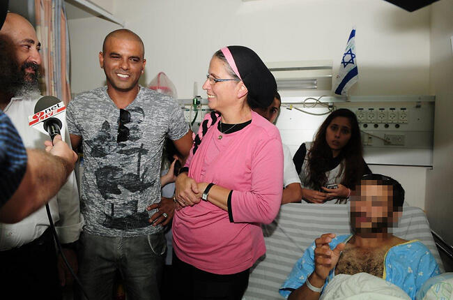 החלמה מהירה! (צילום: הרצל יוסף) החלמה מהירה!