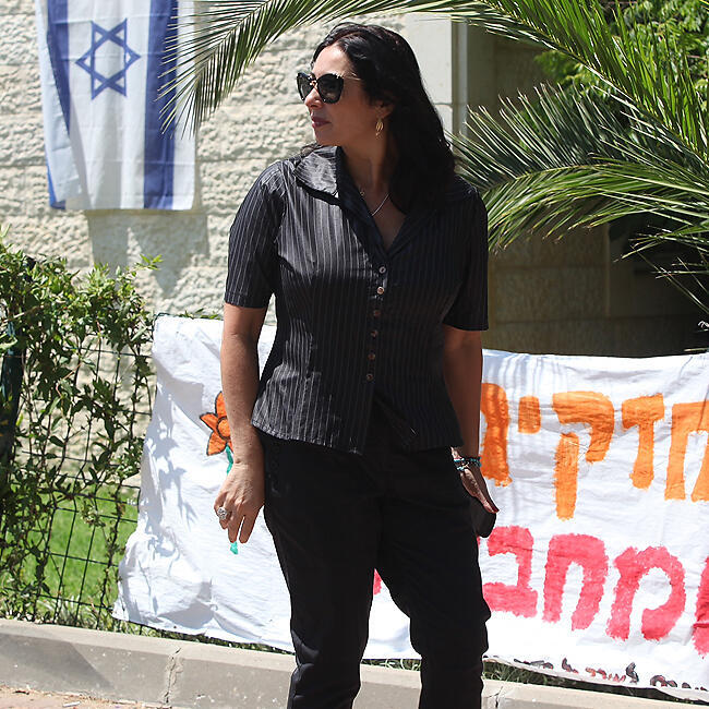 2013: בביקור רשמי (צילום: מוטי קמחי) 2013: בביקור רשמי