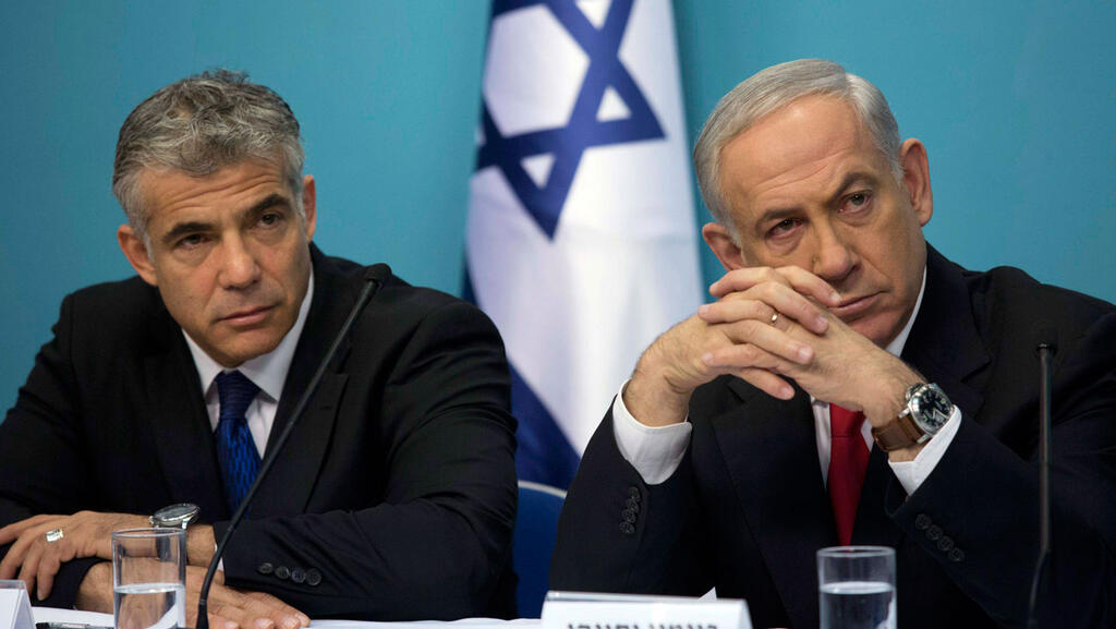 נתניהו ולפיד. אין מחלוקת