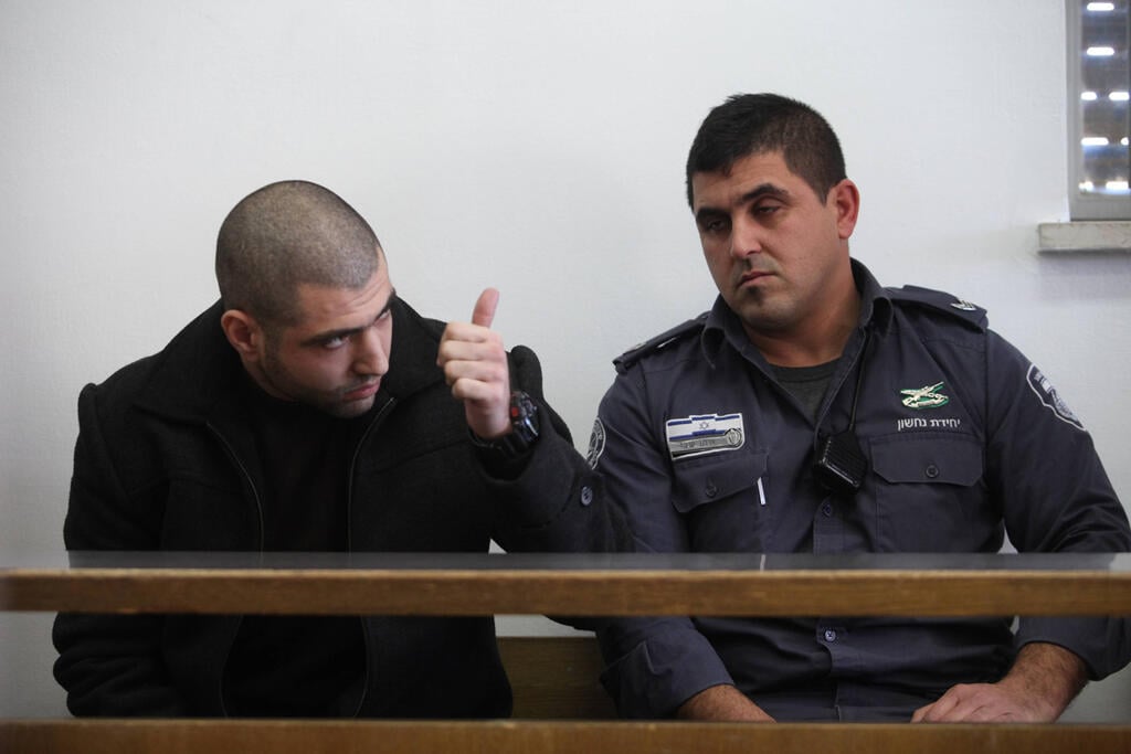 המאבטח האדי קבלאן (צילום: גיל יוחנן) המאבטח האדי קבלאן