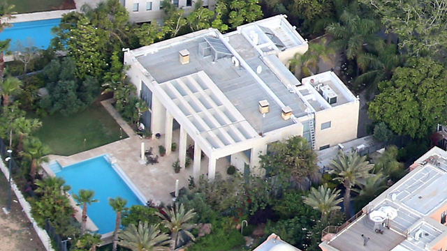 The Netanyahu residence in Caesarea 