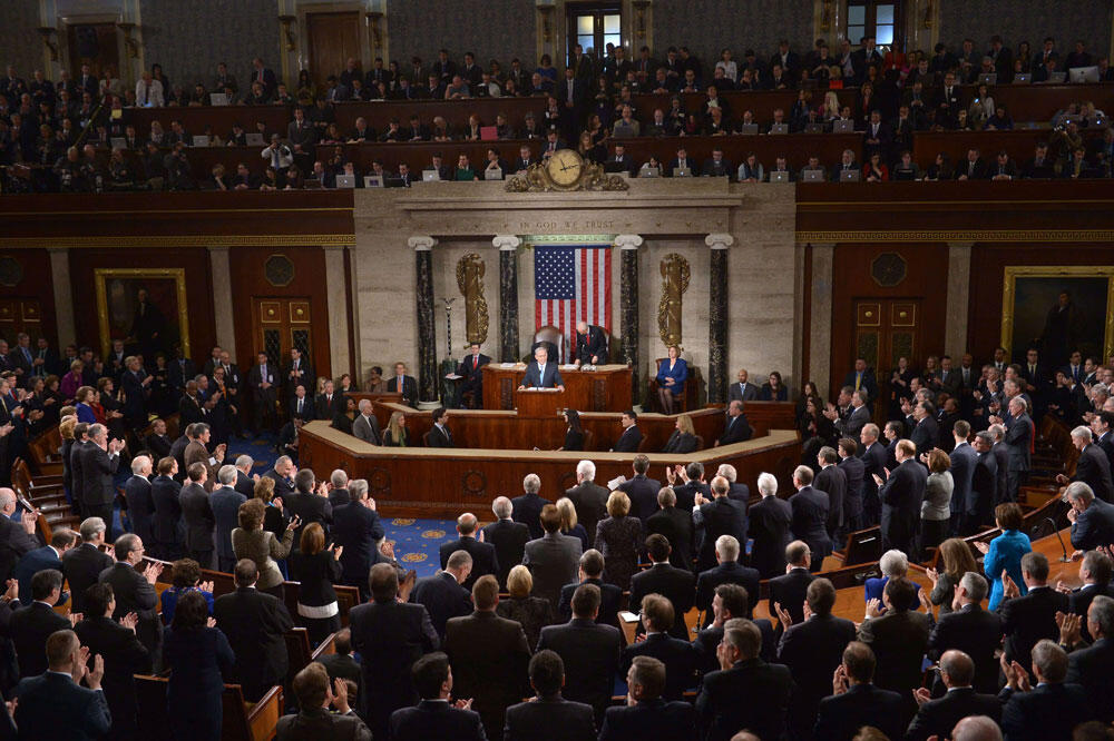 Netanyahu addresses joint session of US Congress, 2015 (Photo: AFP) Netanyahu addresses joint session of US Congress, 2015