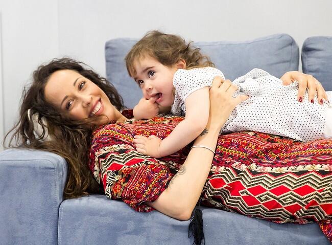 הראל והבת אביגיל (צילום: רפי דלויה) הראל והבת אביגיל