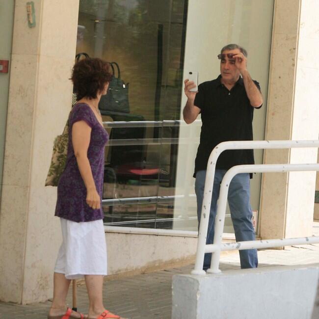 תתפוס את הכל הגוף. איבגי בפעולה (צילום: מוטי לבטון) תתפוס את הכל הגוף. איבגי בפעולה