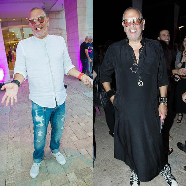 מחליף אאוטפיטים כמו גרביים. יובל כספין