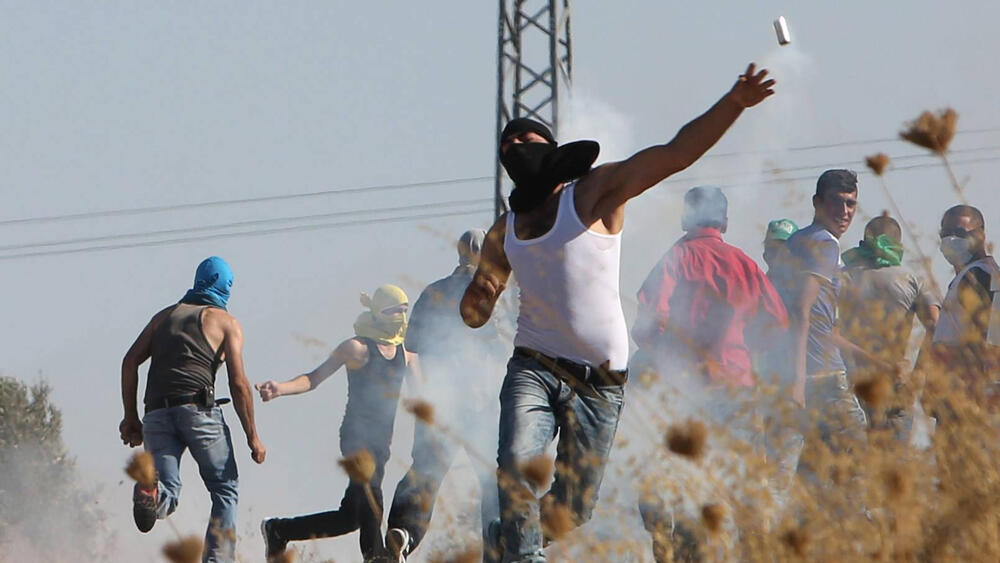 Riots in the West Bank 