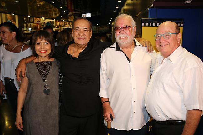 מרגש. טוביה צפיר, יהודה ברקן זאב רווח וניצה שאול