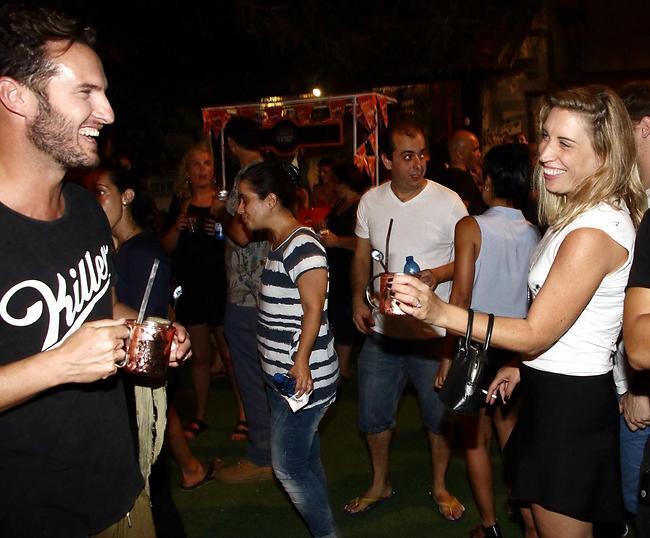 איזו שנה הולכת להיות לנו! דושי לייטרסדורף ואנחל בונני (צילום: אמיר מאירי) איזו שנה הולכת להיות לנו! דושי לייטרסדורף ואנחל בונני