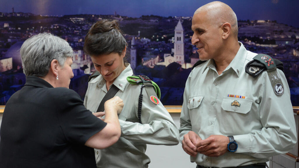 ליבני ואמה בטקס הענקת הצל"ש