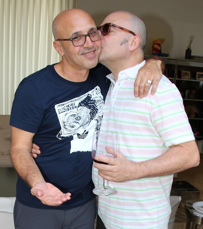 אפלטוני לחלוטין. גל אוחבסקי והדר גולדמן (צילום: אור גפן) אפלטוני לחלוטין. גל אוחבסקי והדר גולדמן