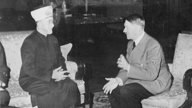 Mufti al-Husseini meeting with Adolf Hitler in November 1941 